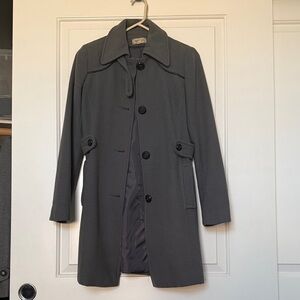 American Rag Gray Blue Button-Up Coat